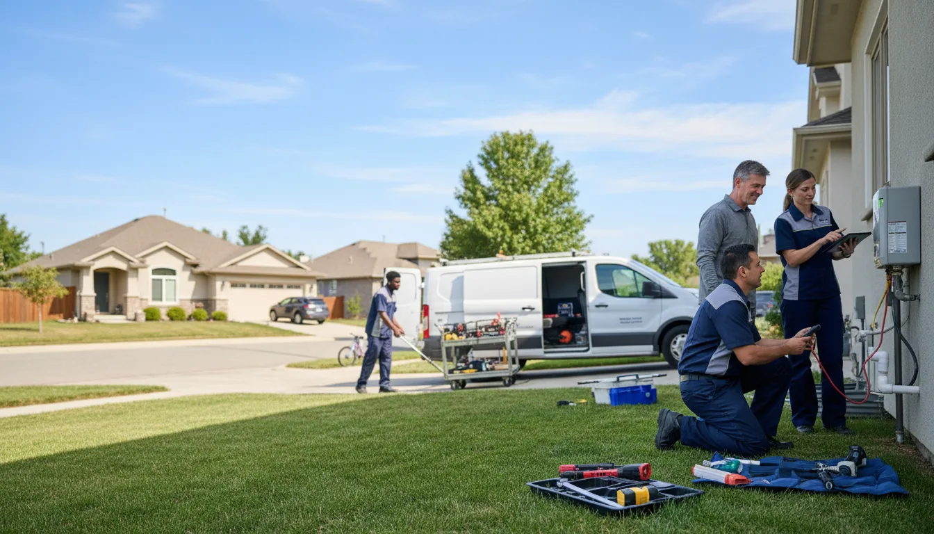 Tankless water heater service in Sonora, TX